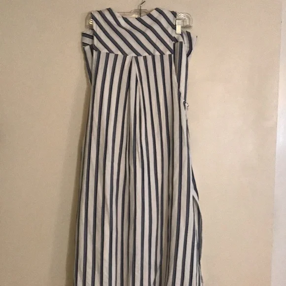 Free People Tuxedo Stripe Pant/Top Suit - L - Picture 10 of 12